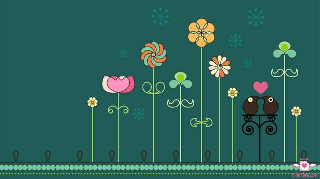 Spring Desktop Wallpaper Spring garden wallpaper
