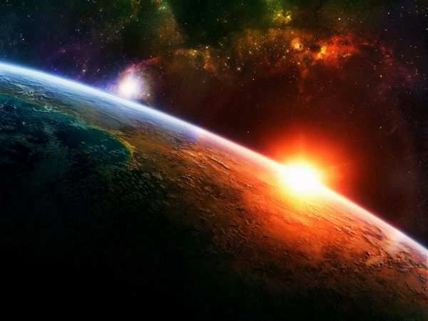 space wallpaper A New Dawn