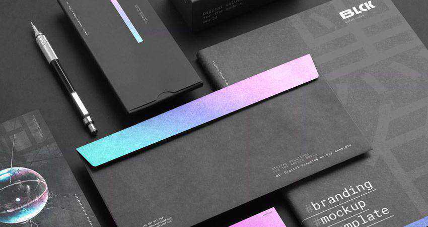 Blck Branding Mockup Kit adobe photoshop