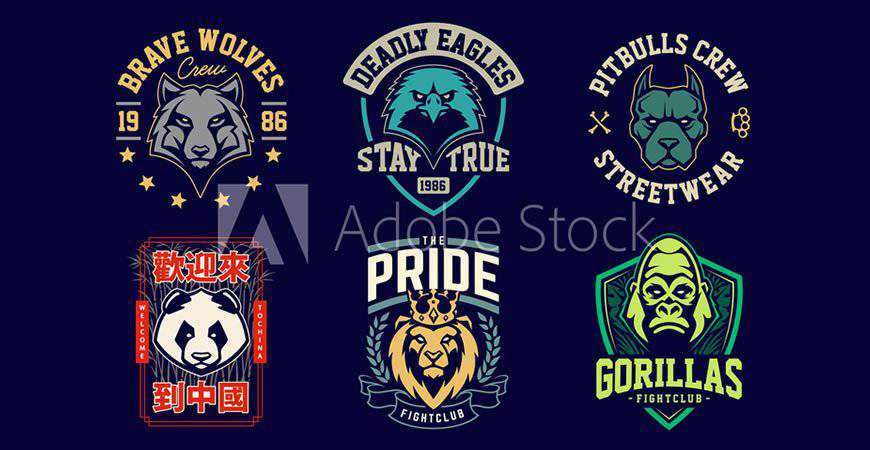 Various Animals Mascots animals