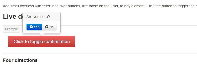plugin replaces popovers confirmation dialogs