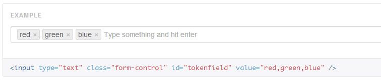 advanced tagging jQuery plugin component Bootstrap