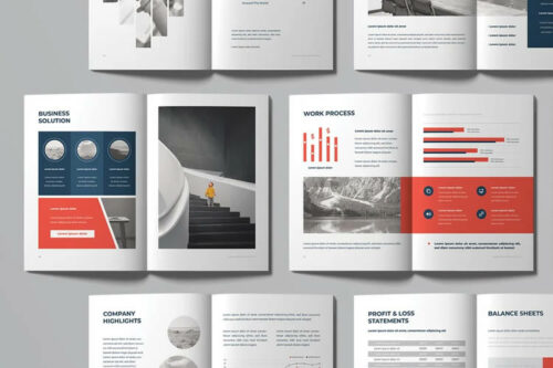 30+ Business & Corporate Report Templates for InDesign & Photoshop
