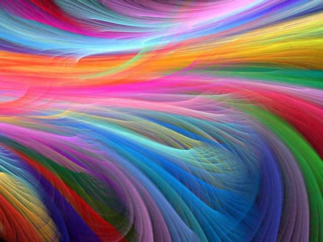 Color Spectrum Bright Desktop Wallpaper Rainbow Ocean
