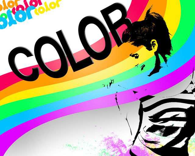 Color Spectrum Bright Desktop Wallpaper Spectrum by Breanda Panda