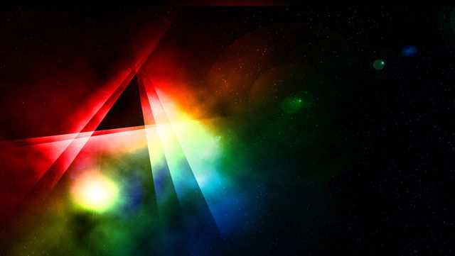 Color Spectrum Bright Desktop Wallpaper Night's Nebula