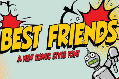 20+ Best Free Comic & Cartoon Fonts for Designers