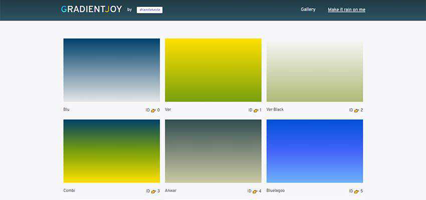 Gradient Joy