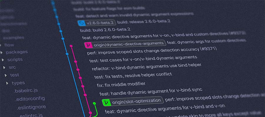 A repository of code snippets allows you to easily find commonly-used items.