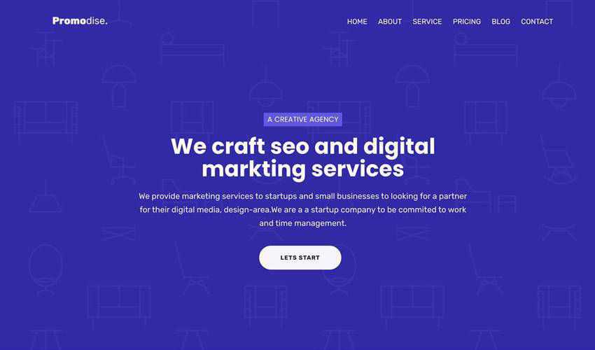 Promodise business single-page free bootstrap web template html html5 responsive mobile-first