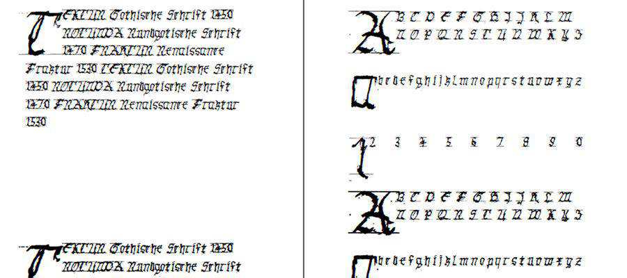 GothicHandDirty free gothic font family