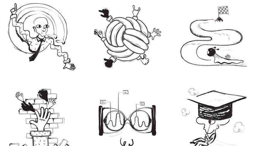 Absurd Design illustration drawing template free illustartor eps svg