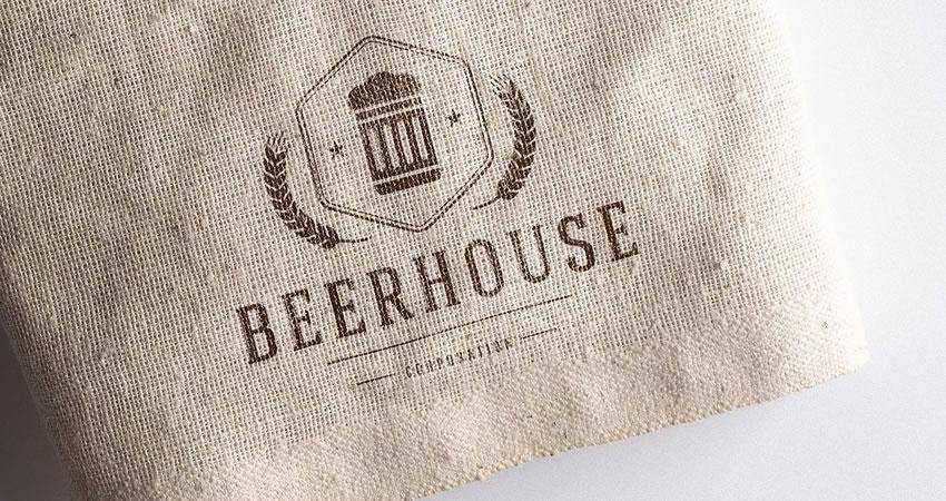 Identity Design Logo Mockup Photoshop PSD Free