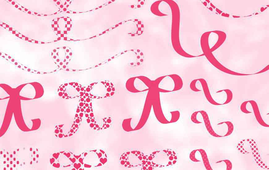 Ribbon Overlay ribbon swirl photoshop brush free