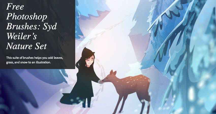 Syd Weiler's Fall and Winter Nature Set free photoshop nature brush sets