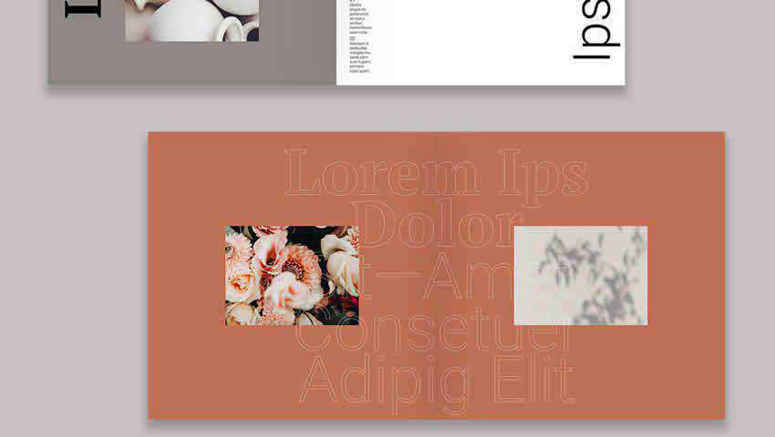 Modern Design Lookbook Template