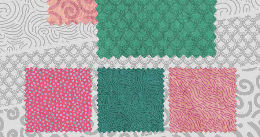 Hand Made Doodle free patterns seamless
