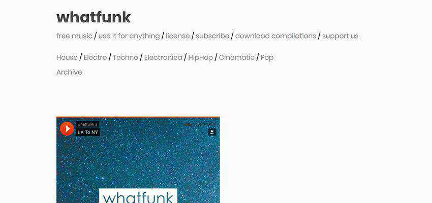 Free Sound Effects whatfunk Free Music