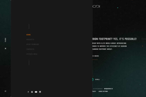 12 Stunning Examples of Hamburger Menu Transitions for Inspiration