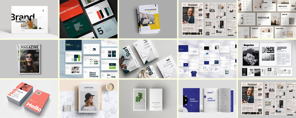 InDesign Print Templates