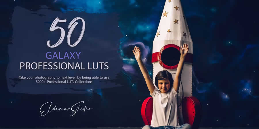 Galaxy LUTs Pack for Lightroom presets addon