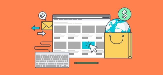 The Make People Buy Things Secret For Designers flat illustration