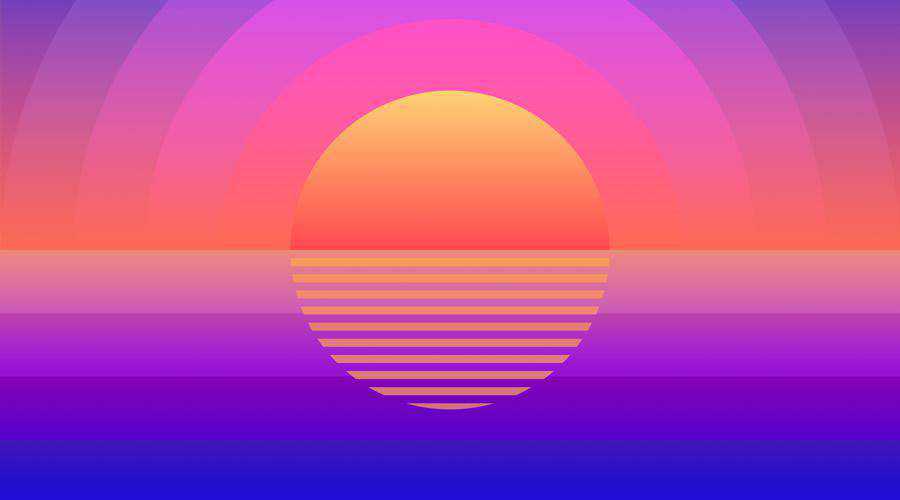 Summertime minimal minimalistic desktop wallpaper hd 4k high-resolution