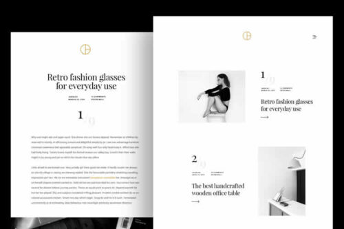 20+ Best Free Minimal Themes for WordPress