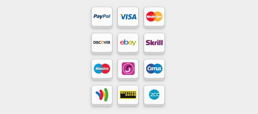 Free Online Payment Icon Set psd png