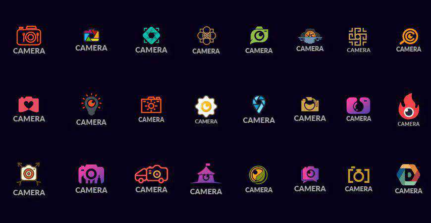 Logo Kit Templates photographer camera photography