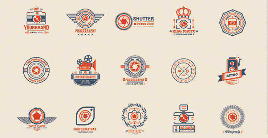 Photography Logo Design Templates photographer camera