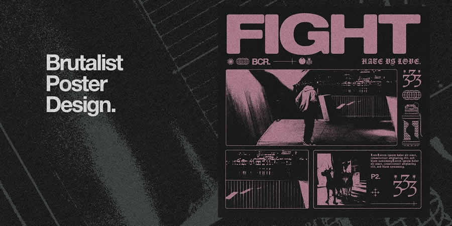 Learn How to Create a Brutalism-Inspired Poster in Photoshop Tutorial