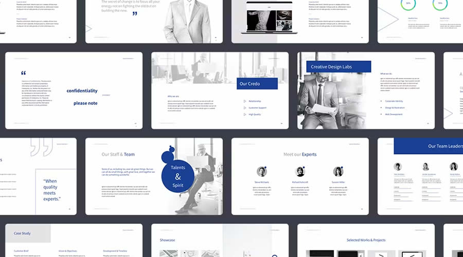 powerpoint business proposal presentation template