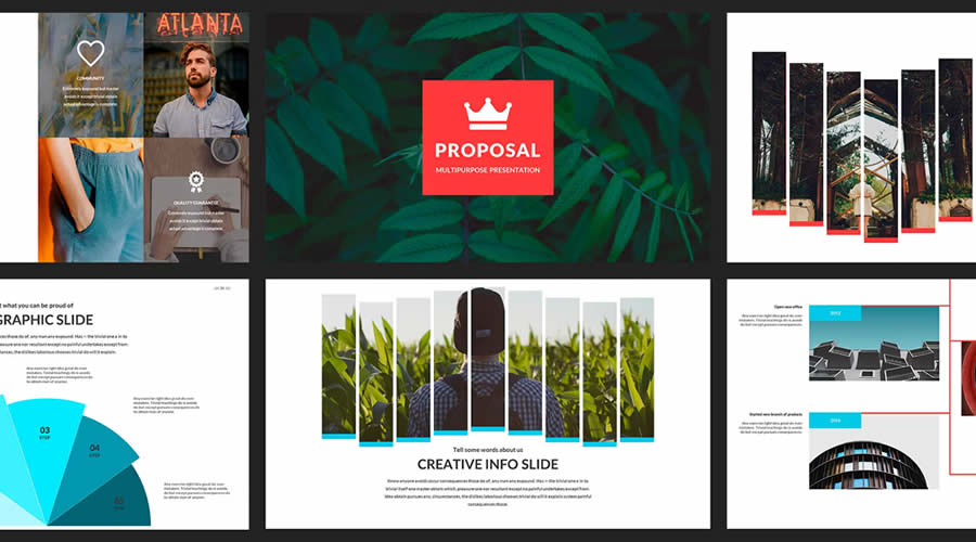 Multipurpose powerpoint business proposal presentation template