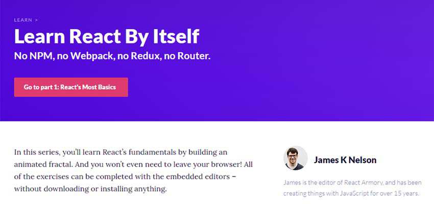 Learn React By Itself