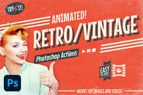 20+ Best Photoshop Actions for Retro & Vintage Photo Effects