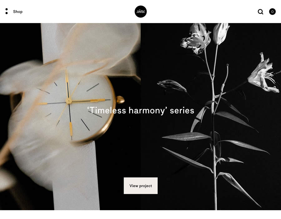 AÃRK aark Collective ecommerce web design inspiration user interface shop