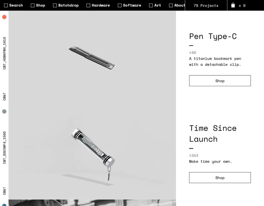 cwt ecommerce web design inspiration user interface shop