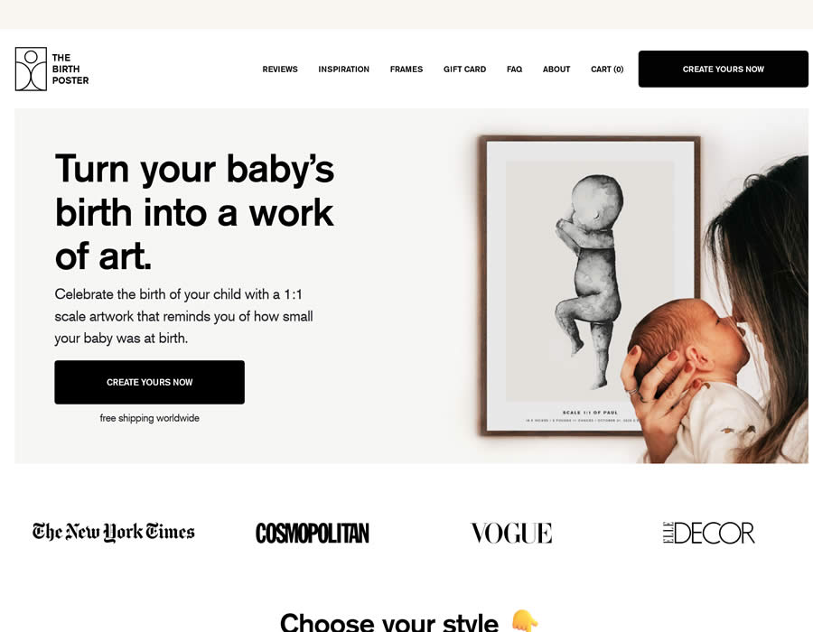 Schmeck ecommerce web design inspiration user interface shop