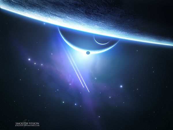 space wallpaper Smooth Vision