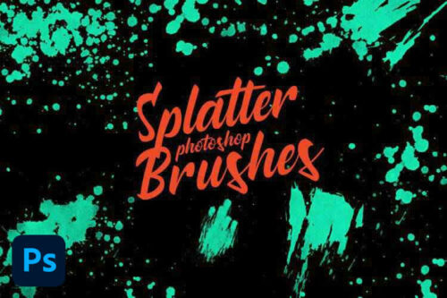 25+ Free Ink, Paint and Blood Splatter Photoshop Brush Sets