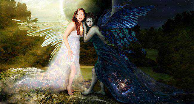 Eclipse at the Edge of Night and Day fantasy photo