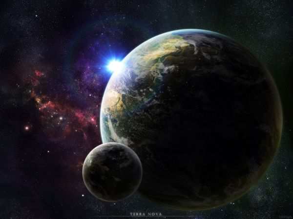 space wallpaper Terra Nova