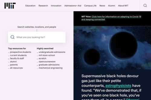 20 College & University Websites for Design Inspiration & Ideas