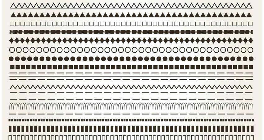 Border vector template free illustrator