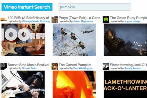 Coding a Vimeo API Instant Search App with jQuery