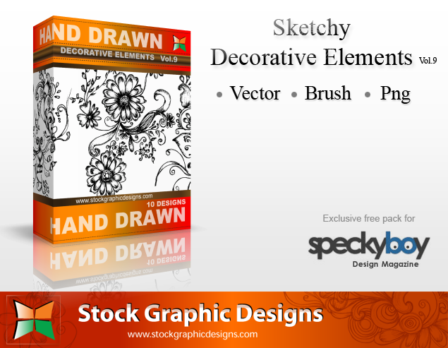 Vector Sketchy Decorative Elements