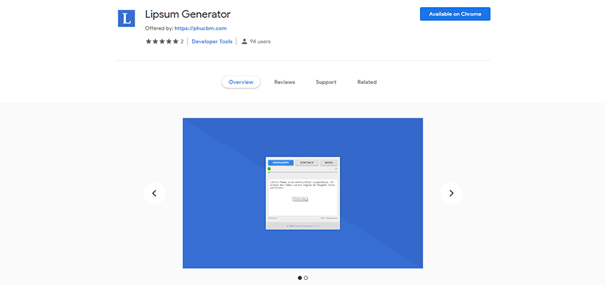 Lipsum Generator